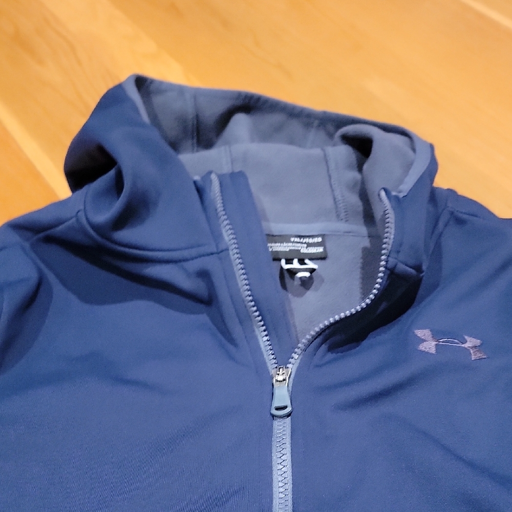Under Armour Navy Zip-Up Jacket